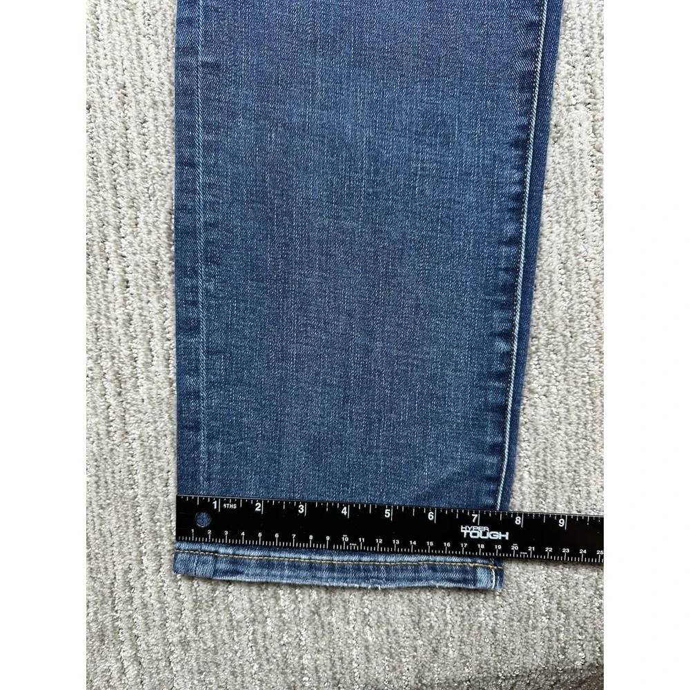 Liverpool Regent Relaxed Straight Jeans Mens 38x34 Blue Stretch Denim Dark Wash